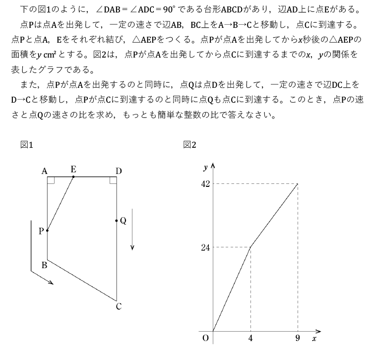 2025年度 中2 第3回（11月）数学 問題